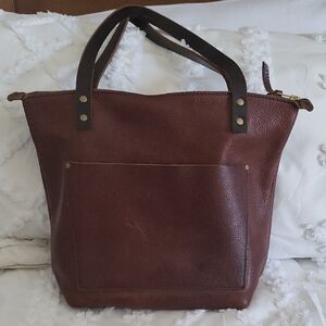 Portland Leather Tote Bag